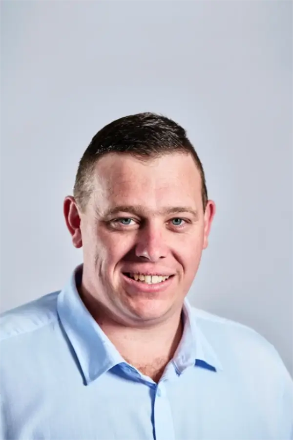 A professional portrait of Len Davis, General Manager at Millent Civil